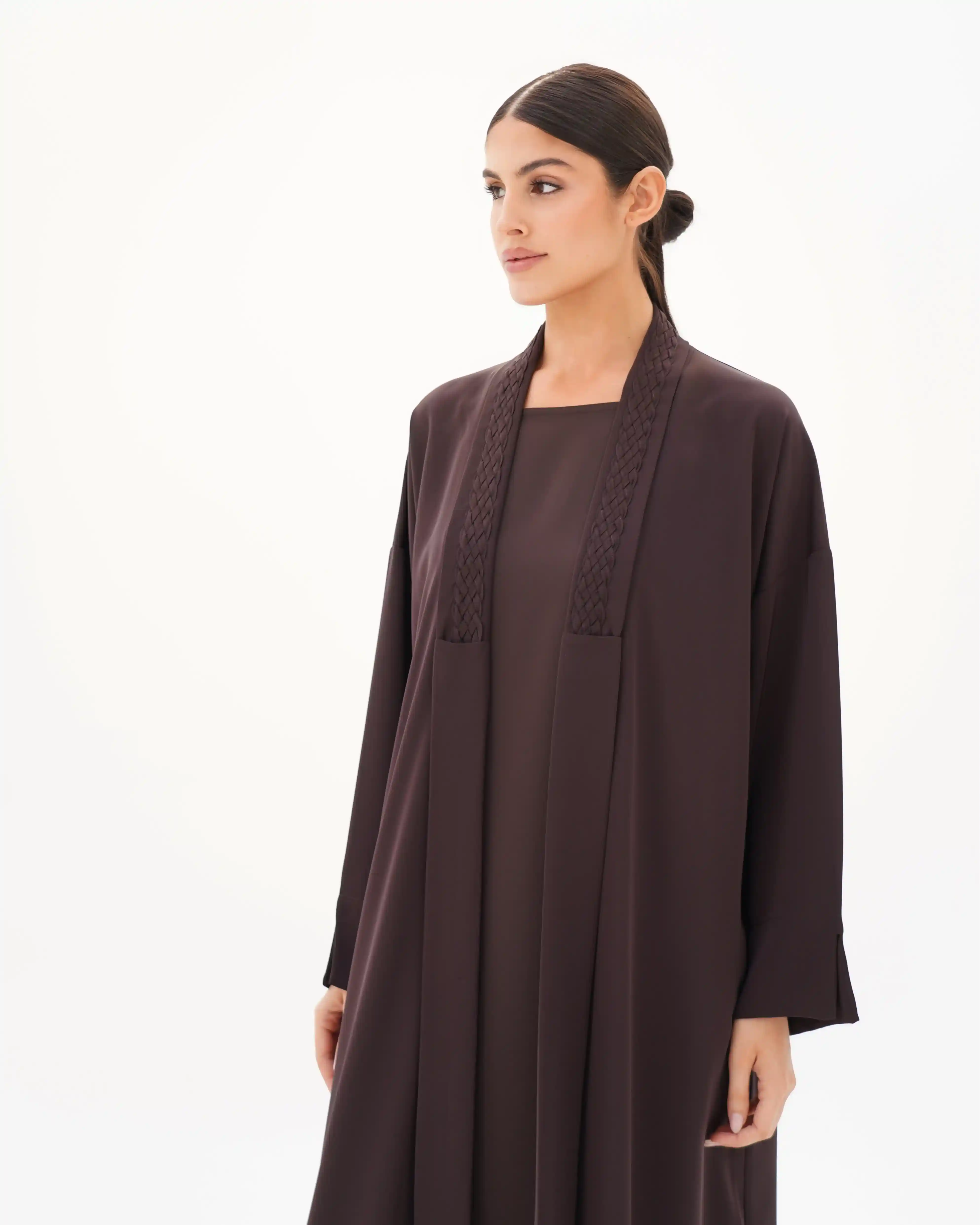 Linked Premium Crepe Brown