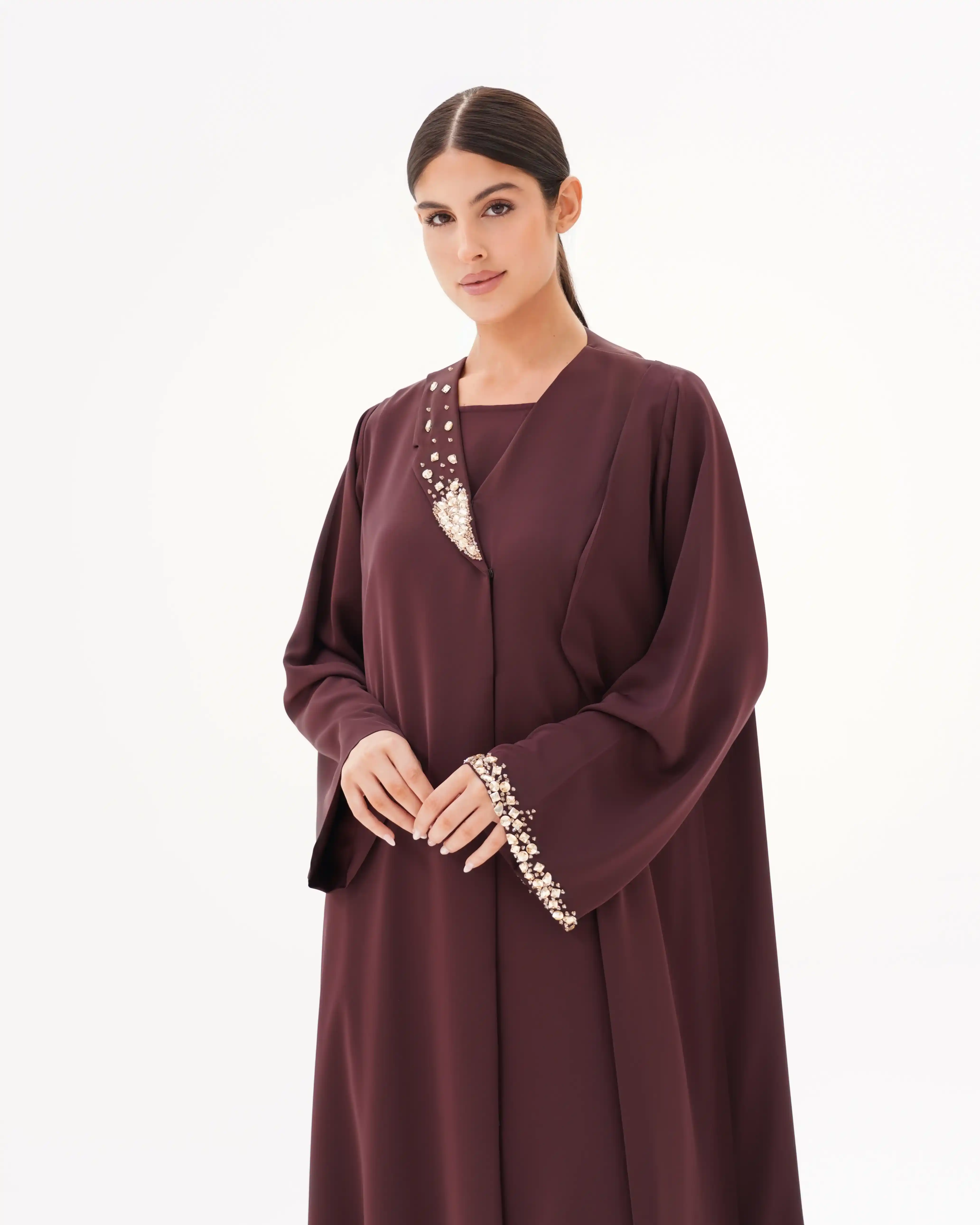 Balance Imbalance Gold Premium Crepe Rosewood